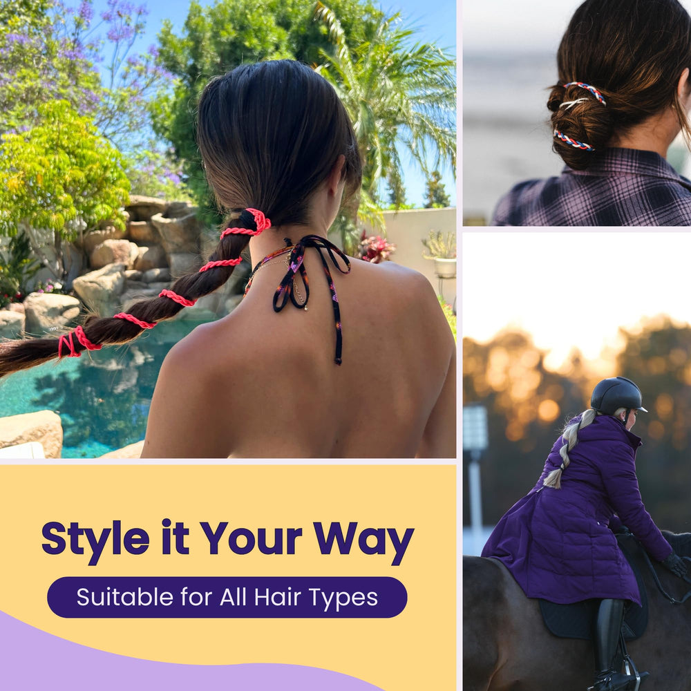 Rip Tie flat lay with multiple colors showing style choices benefit