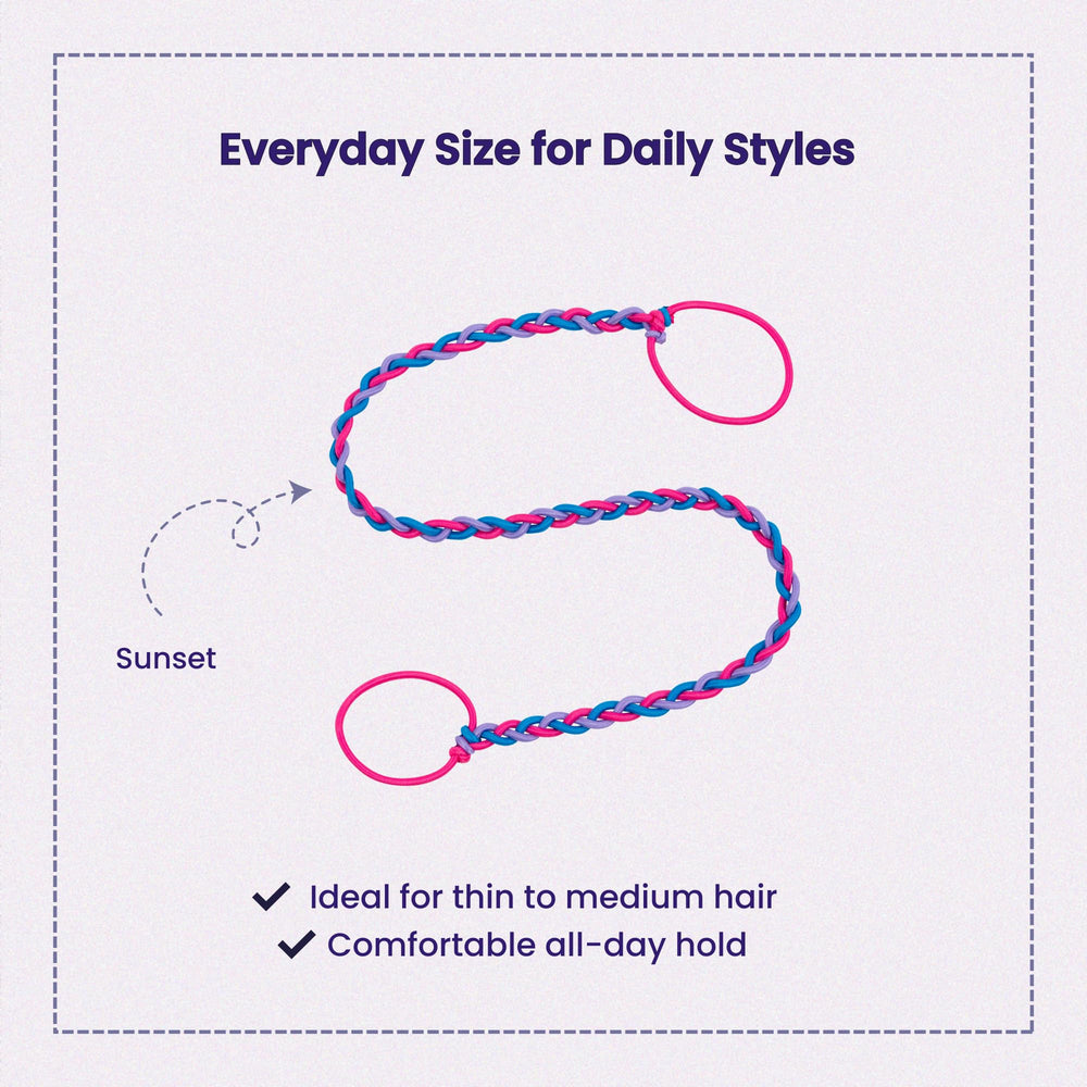 Rip Tie sunset texture closeup revealing nylon grip for no-slip hold