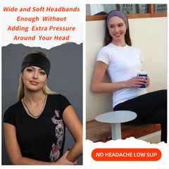 RITOPER wrapped around ponytail demonstrating hair control and style