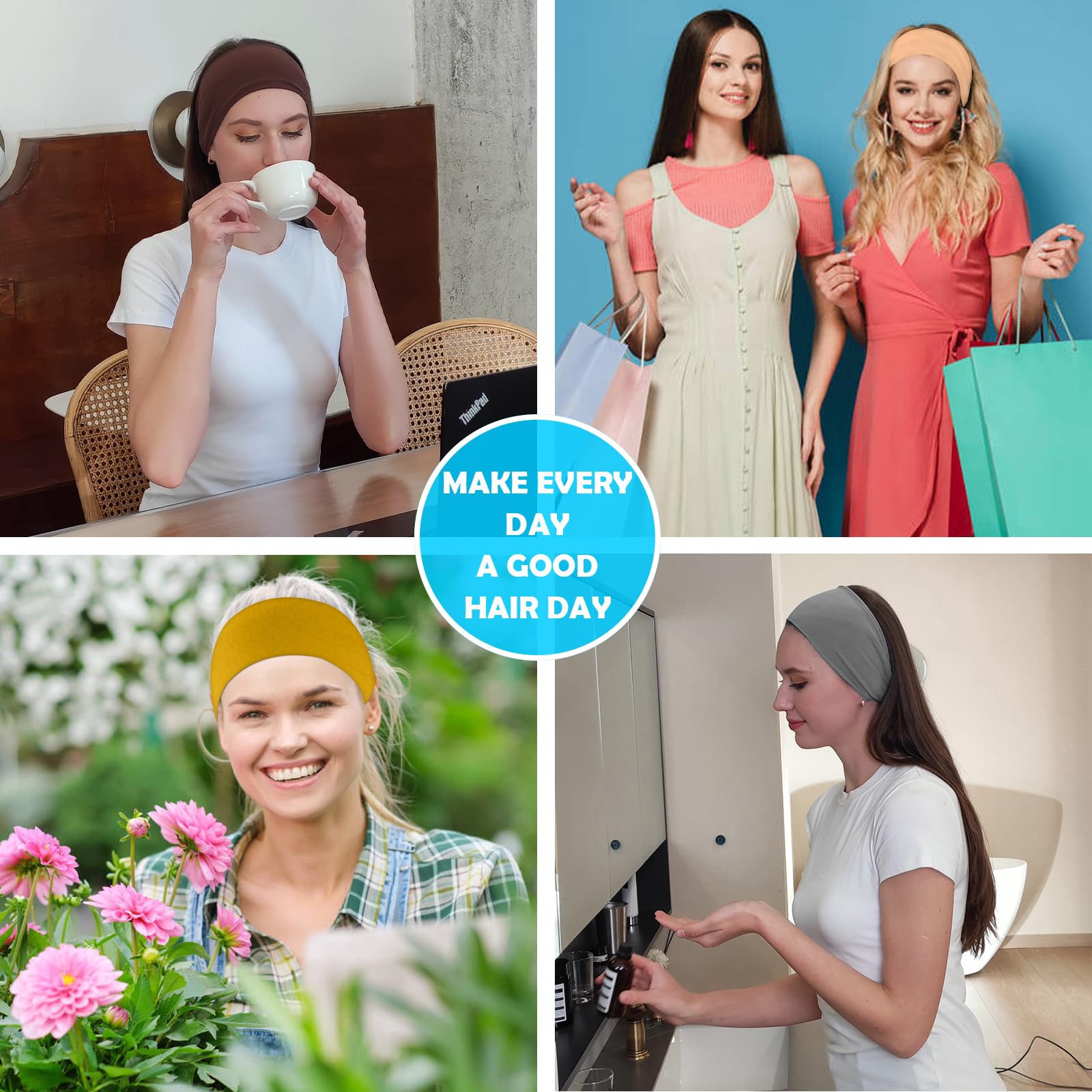 RITOPER headbands packed in a travel pouch portraying portability and convenience