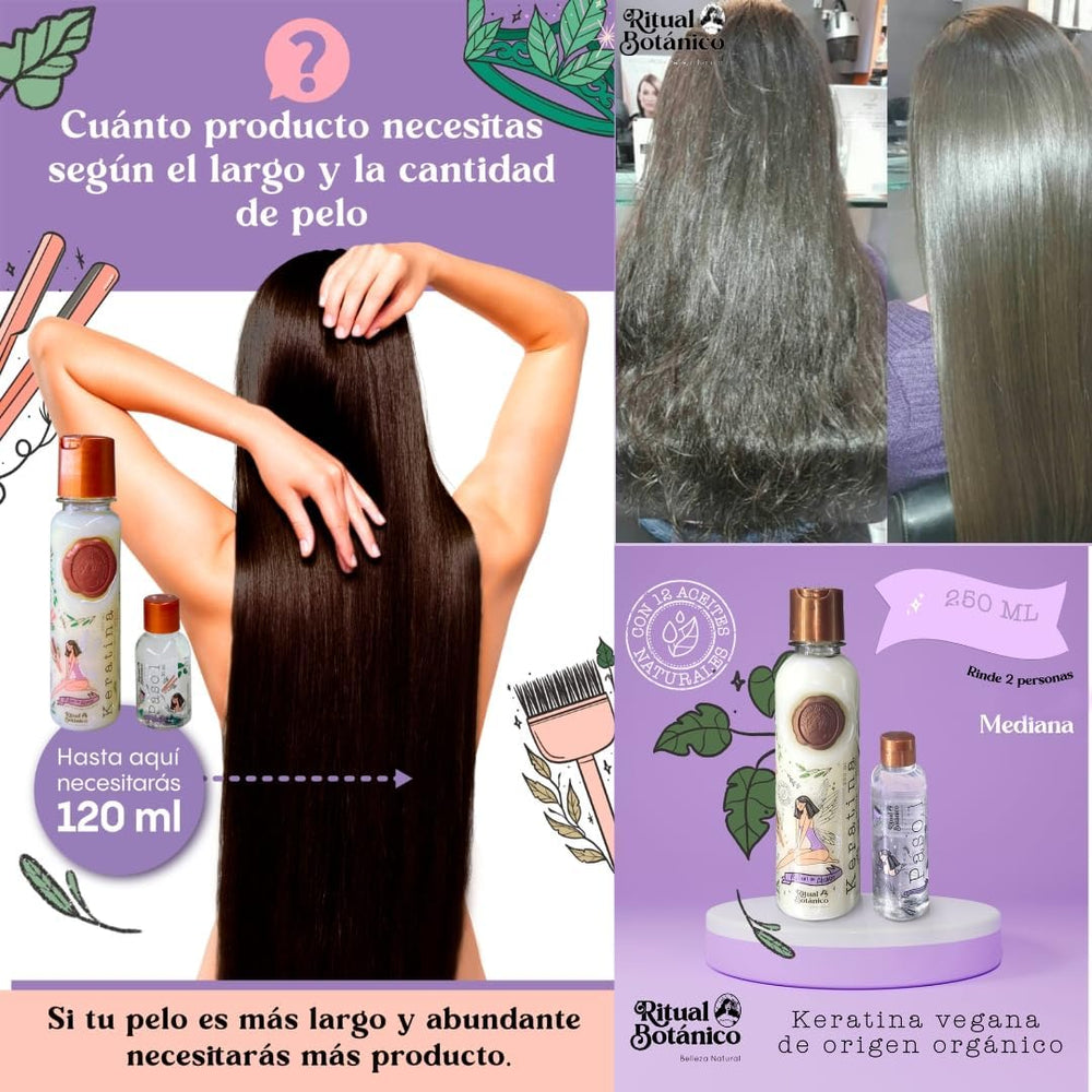 Ritual Botanico applicator brush detail for precise keratin distribution