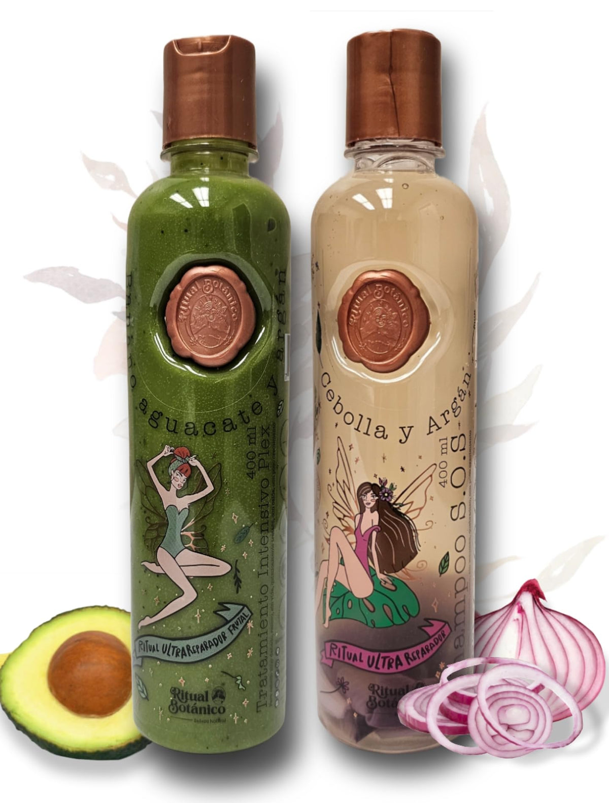 Ritual Botanico kit front packaging showing repair system benefits