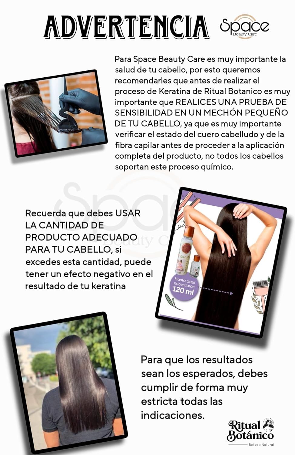Ritual Botanico keratin cream texture close-up highlighting moisturizing effect