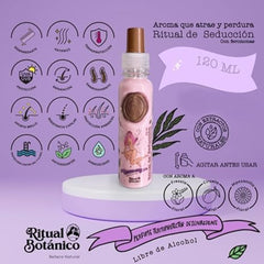 Ritual Botanico termo protector bottle protecting hair from heat damage