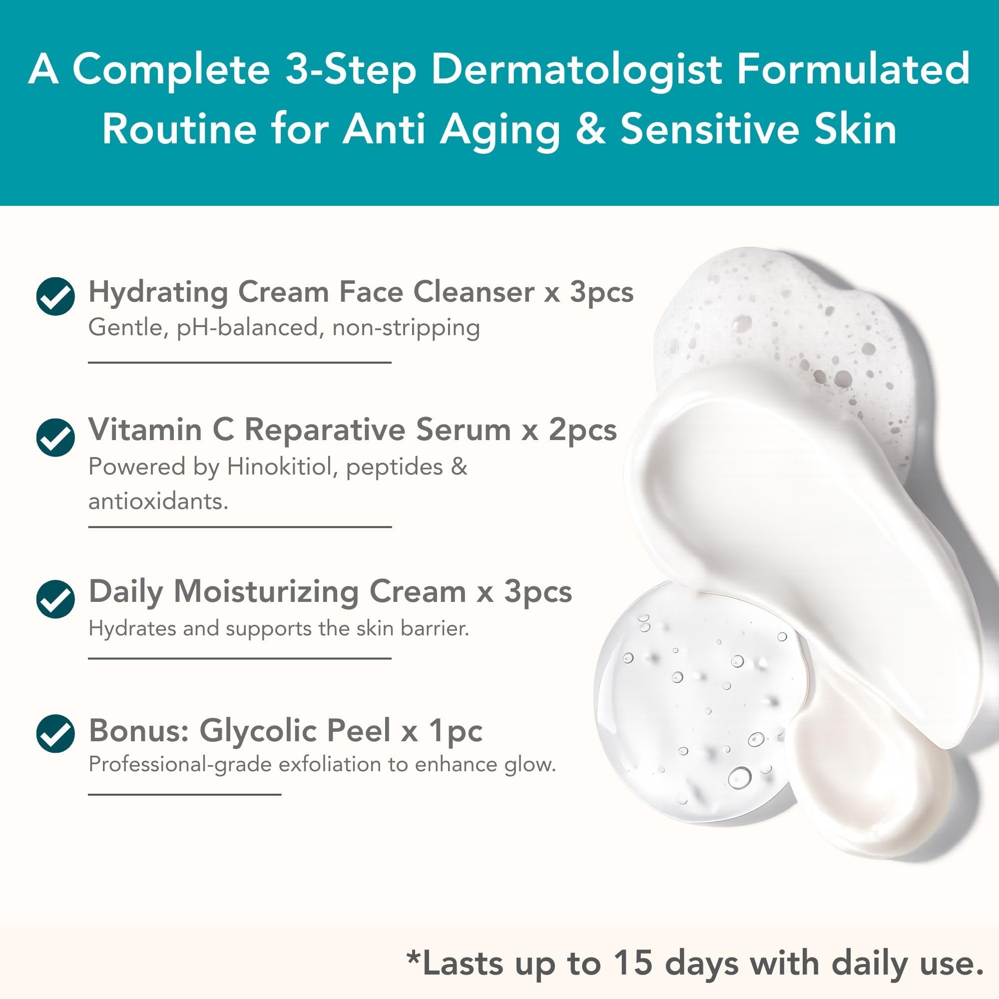 Riversol cleanser texture close-up illustrating gentle hydration and non-stripping care