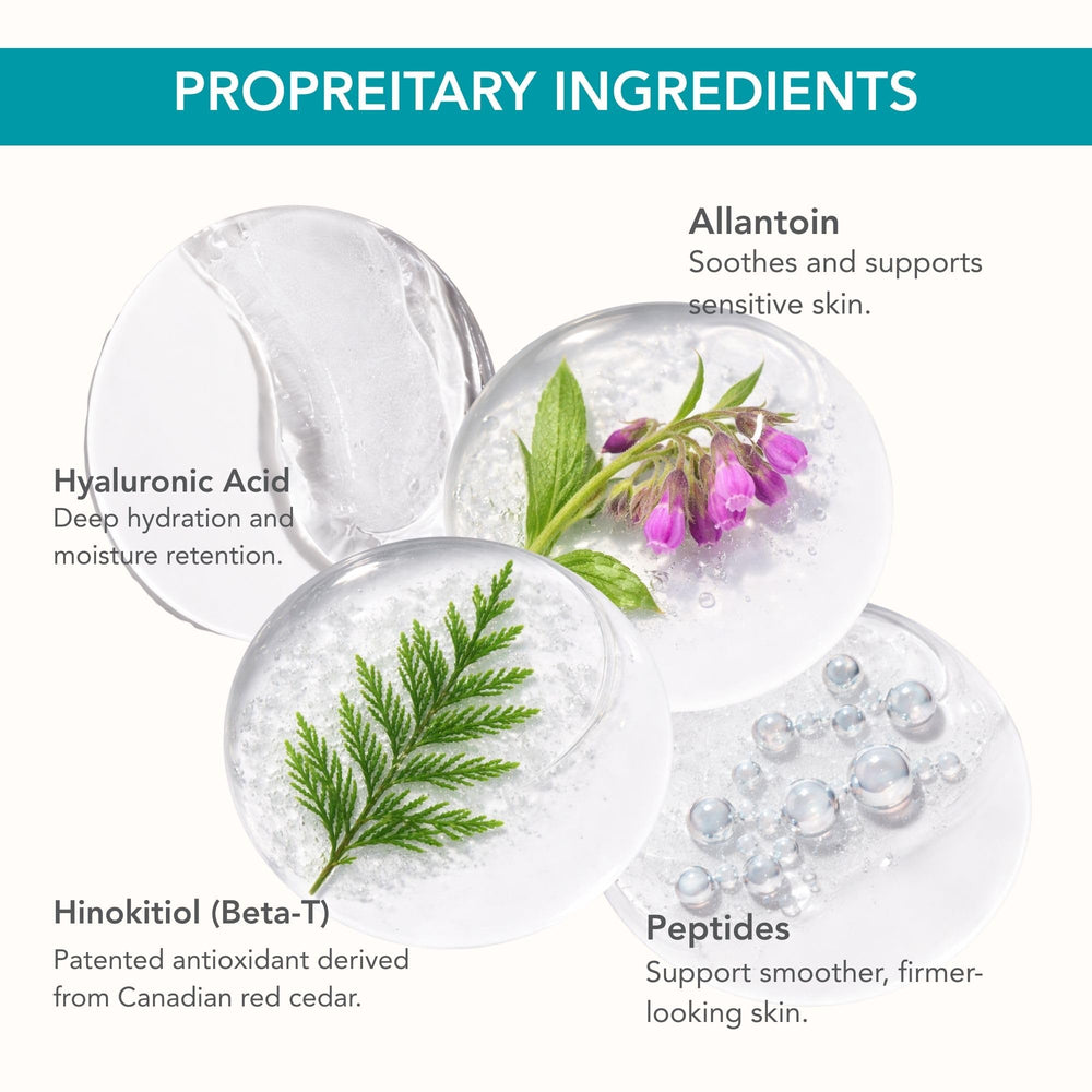 Riversol Beta-T hinokitiol ingredient visual emphasizing antioxidant protection