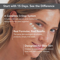 Riversol vitamin C serum dropper dispensing antioxidant to brighten and soothe