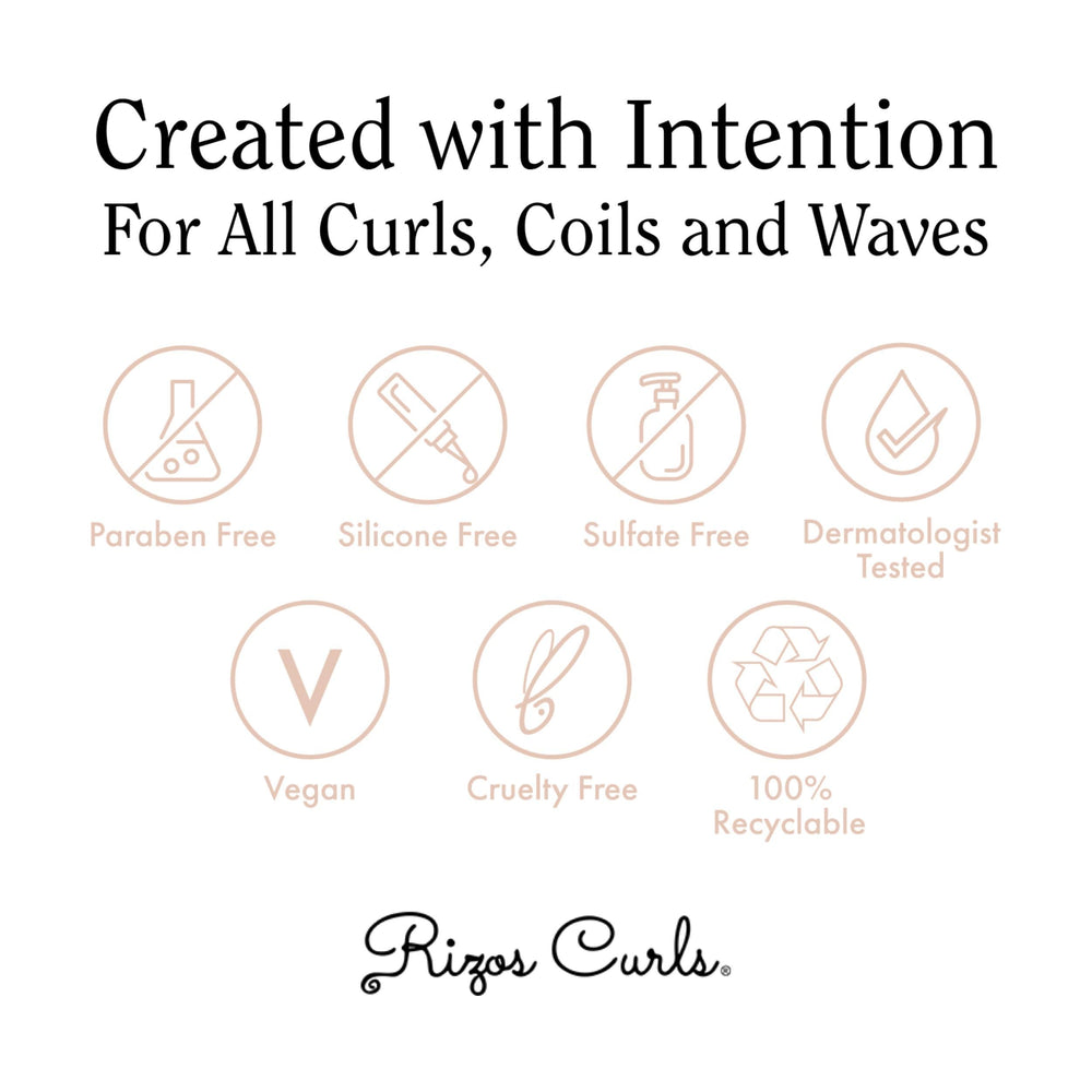 Rizos Curls being applied to curly hair showing improved manageability