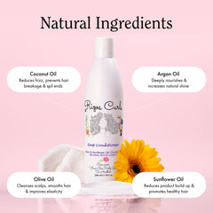 Rizos Curls curl cream texture swiped to show definition and non-crunch hold