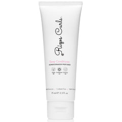 Rizos Curls front packaging shows compact travel jar and clear label benefit