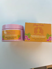 Rizos Curls on bathroom shelf lifestyle scene promoting daily routine benefit
