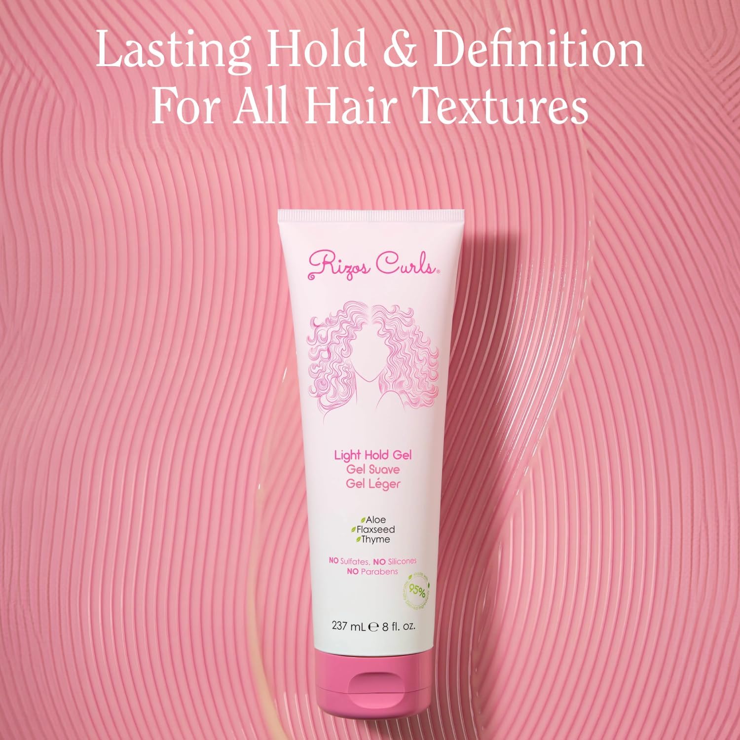 Rizos Curls product in hand for size comparison and portable benefit