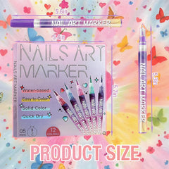 RMPYBY pens next to fingertips for scale showing compact portable size benefit