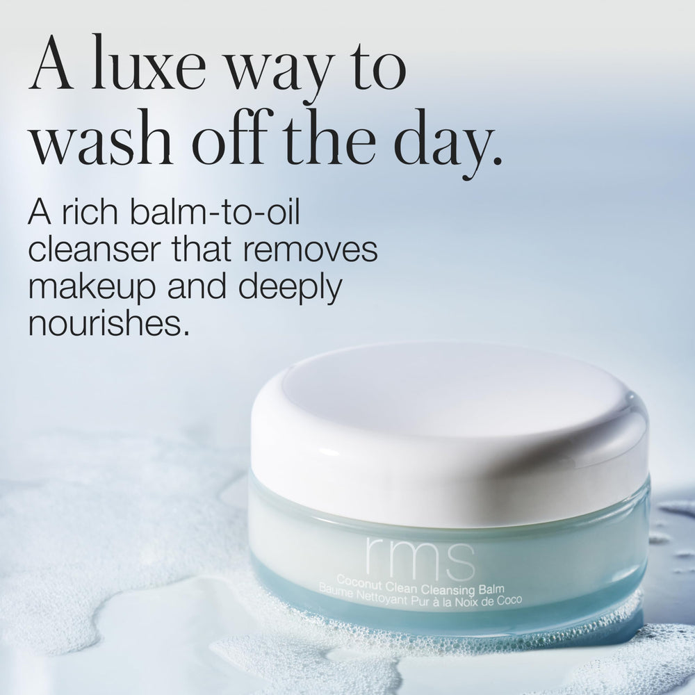 RMS Beauty open balm texture showing creamy melting benefit