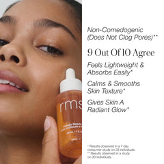 RMS Beauty boxed packaging on shelf communicating premium clean formulation