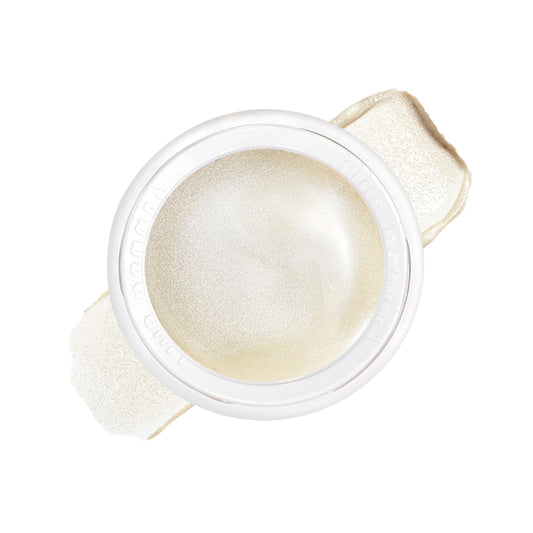 RMS Beauty front jar showing packaging and elegant compact benefit glow