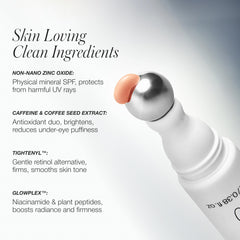 RMS Beauty tube in a travel bag scene highlighting portable sun protection and quick touch-ups