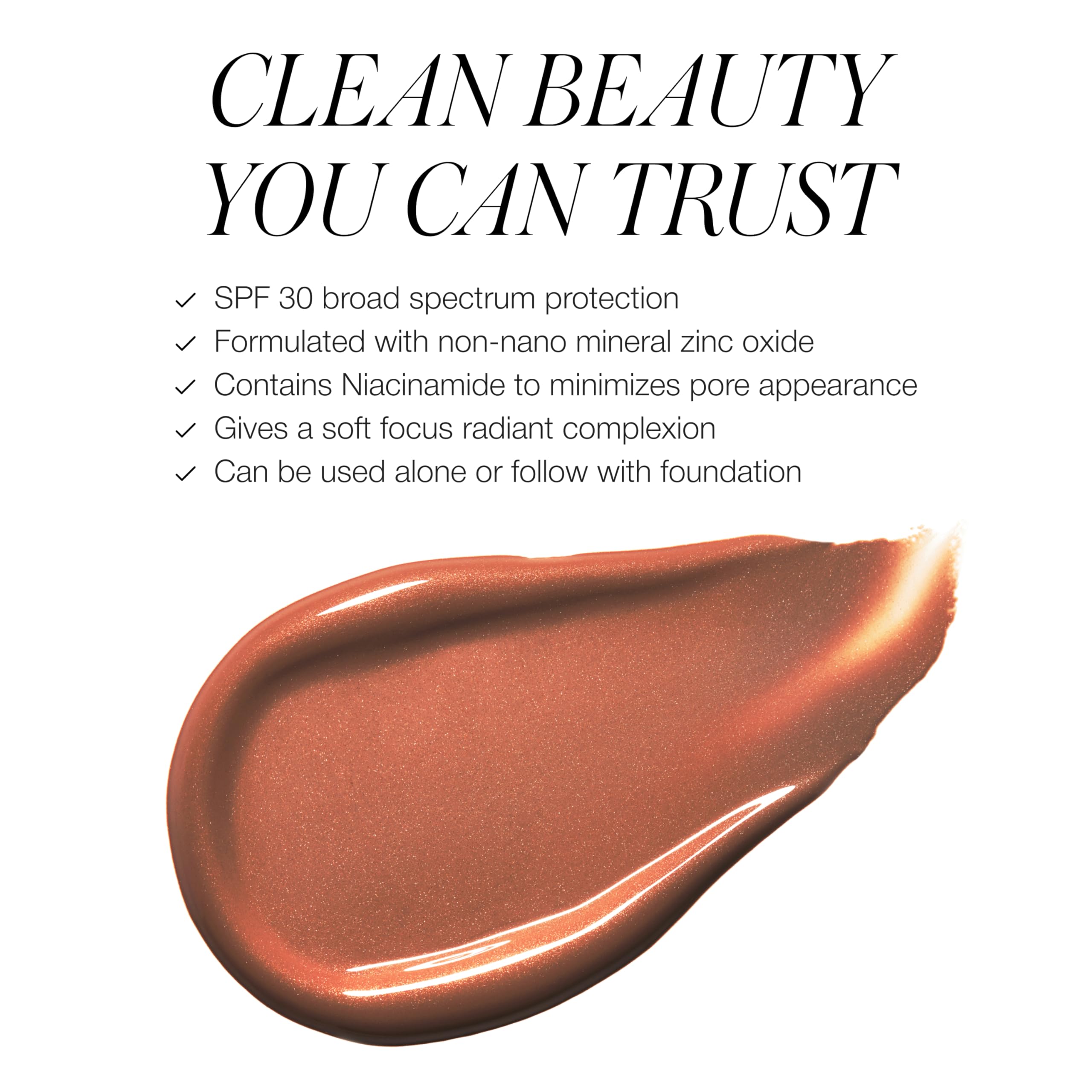RMS Beauty layered under foundation for priming and longer wear