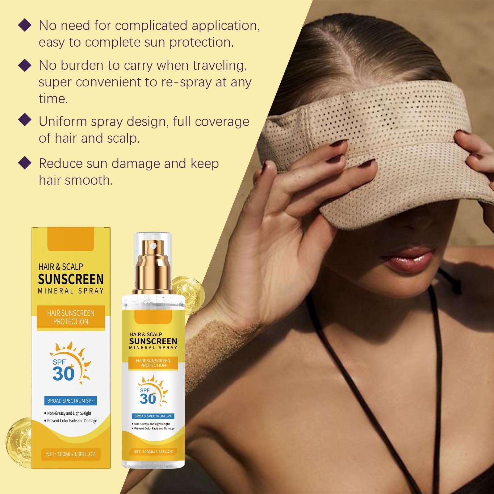 Applying RnemiTe-amo to part line and scalp for targeted shielding
