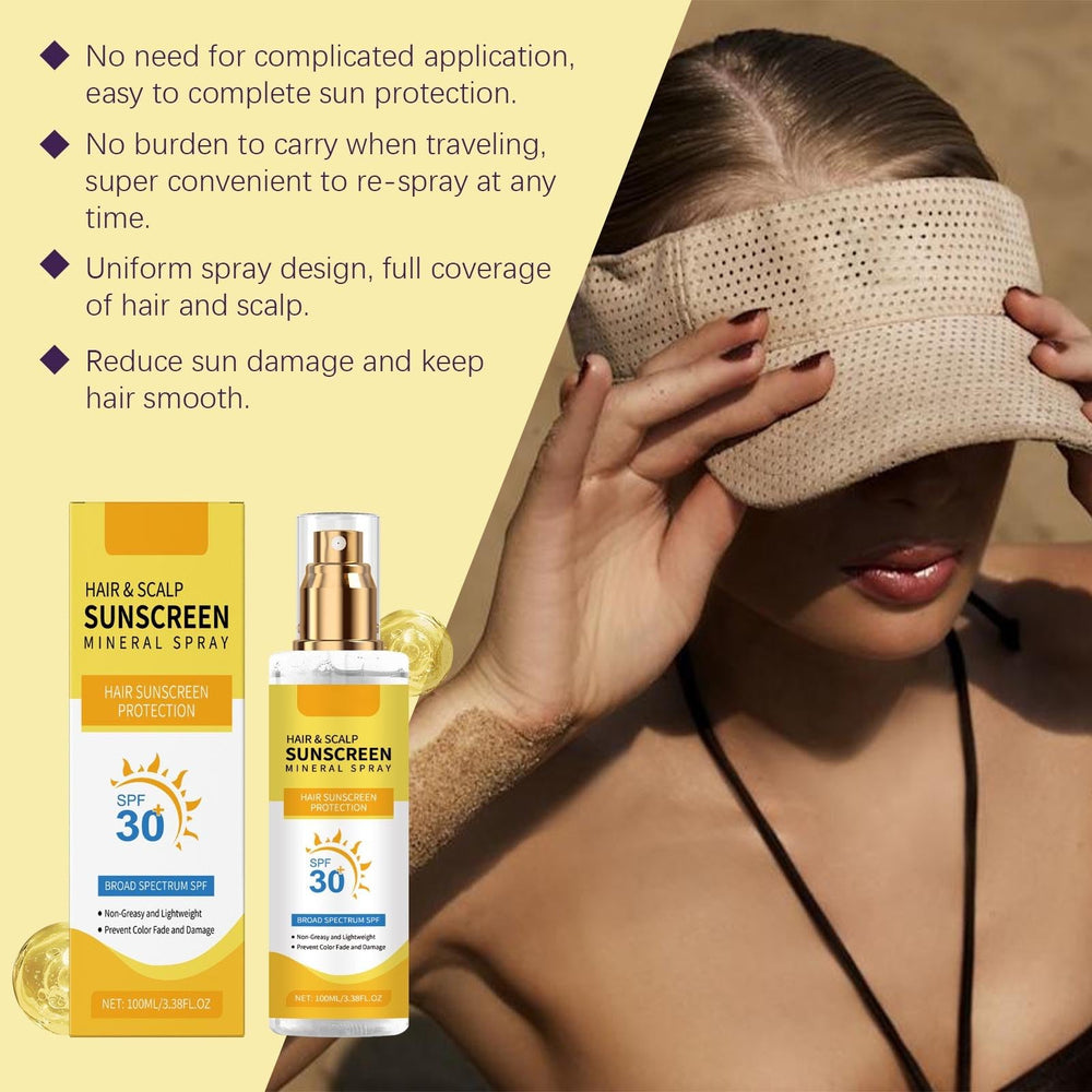 Applying RnemiTe-amo to part line and scalp for targeted shielding
