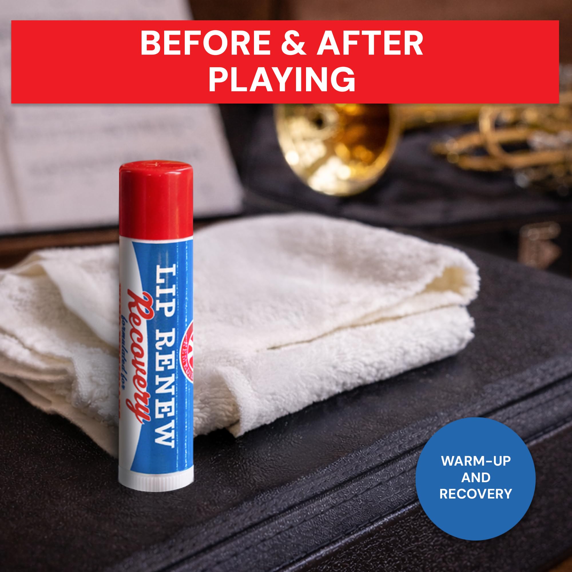 Robinson's Remedies Lip Renew open twist detail highlighting easy dispensing and mess-free use