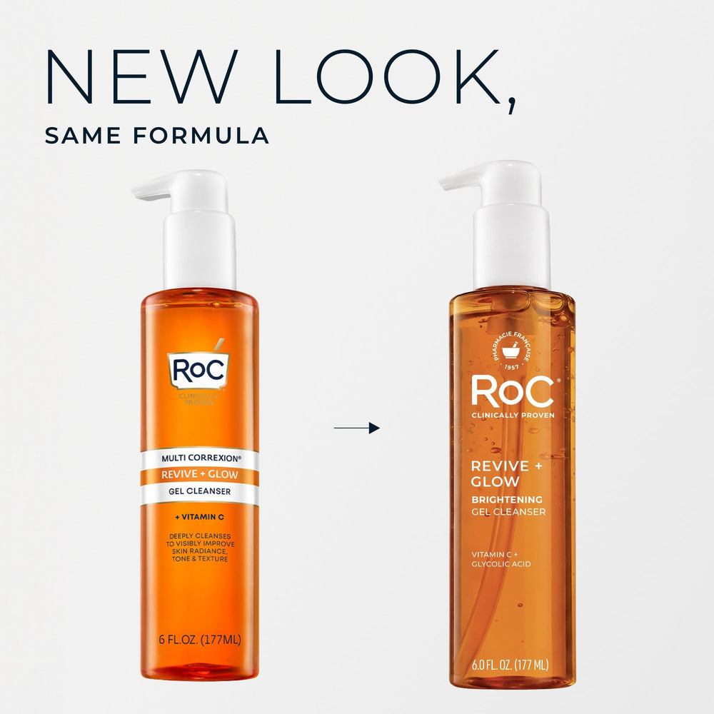 RoC before and after texture improvement illustrating refined pores