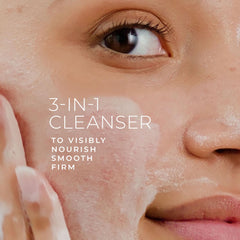 RoC pump dispensing silky serum texture, demonstrating easy spread and gentle application