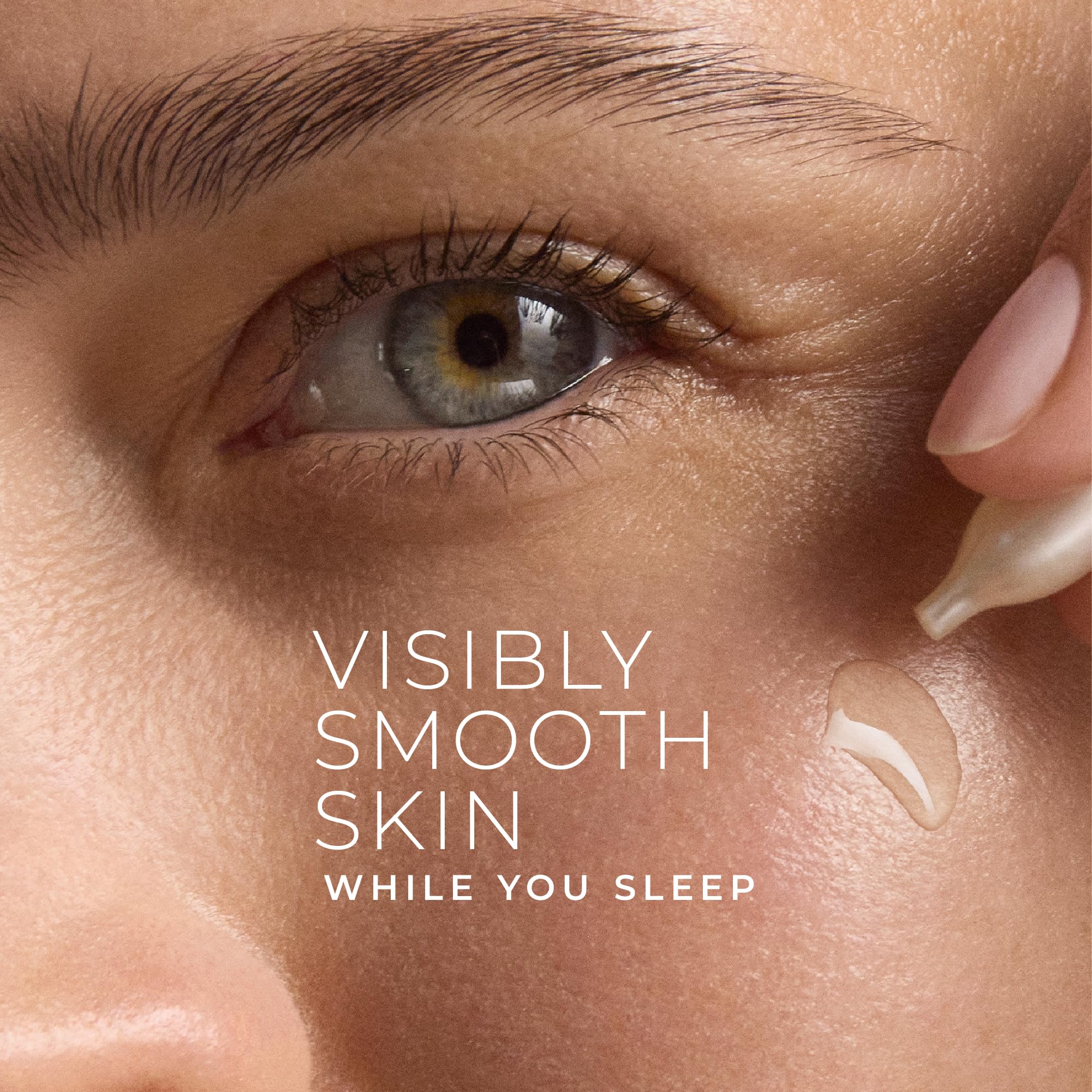 RoC close-up of capsule texture highlighting silky, lightweight finish