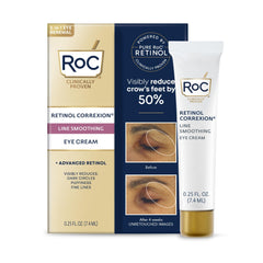 RoC cream texture closeup illustrating smooth absorption benefit