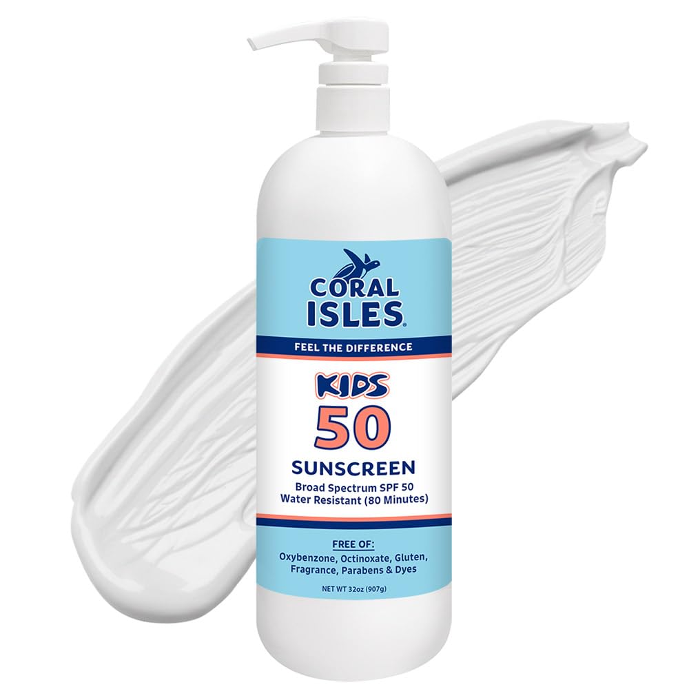 Rocky Mountain Sunscreen front quart bottle showing clear SPF 50 protection