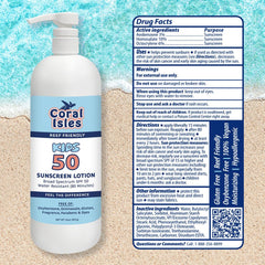 Rocky Mountain Sunscreen quart next to a hand for size and capacity comparison