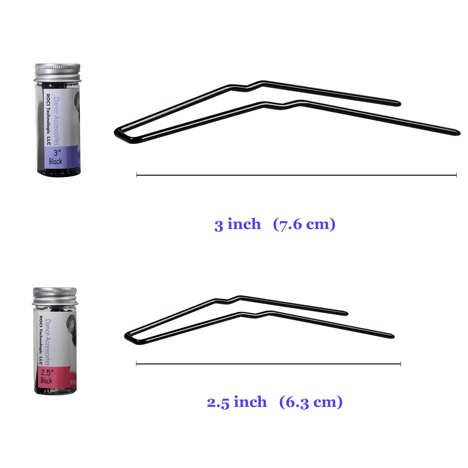 ROCST pin held in hand to show scale and ease of placement for styling
