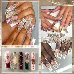 RODAKY charms used in a boho manicure scene inspiring creative designs
