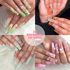 RODAKY lifestyle shot of woman showing butterfly nails, showcases wearable glamour benefit