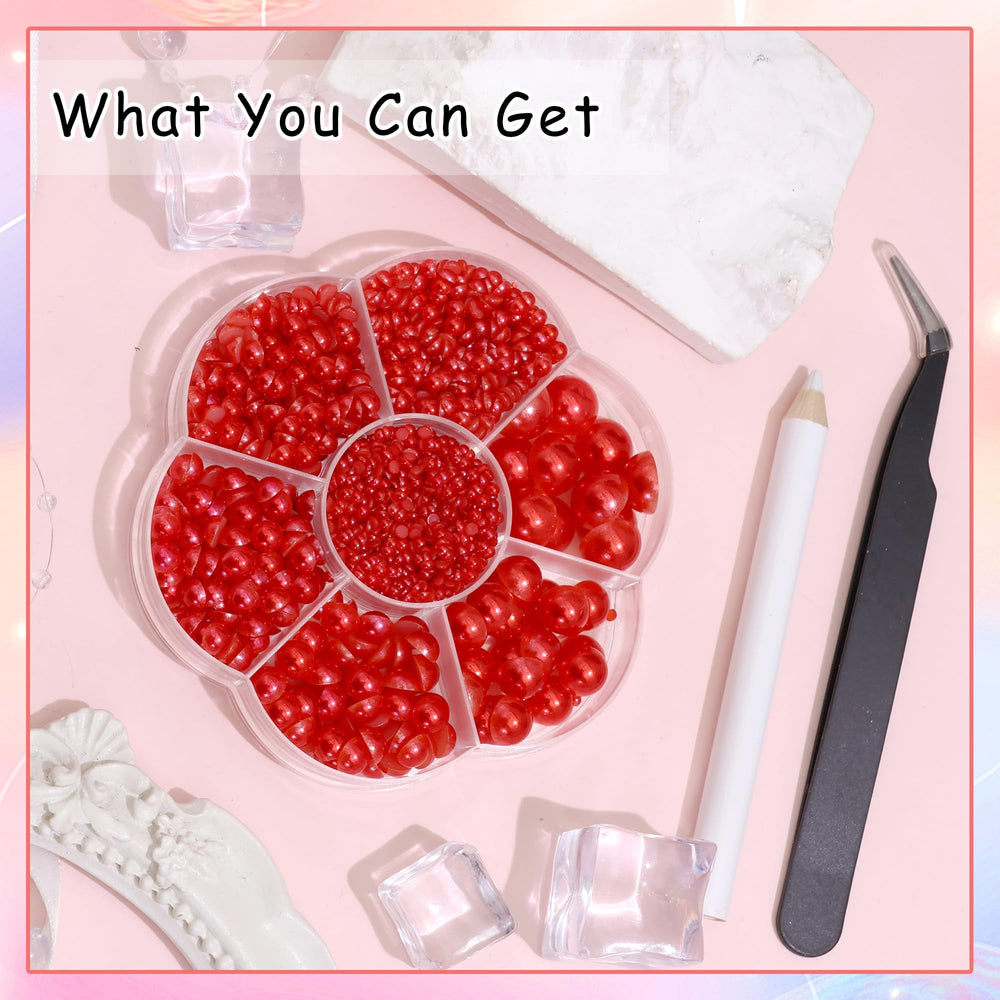RODAKY pearls placed on nail art using tweezers for precise, salon‑quality finish