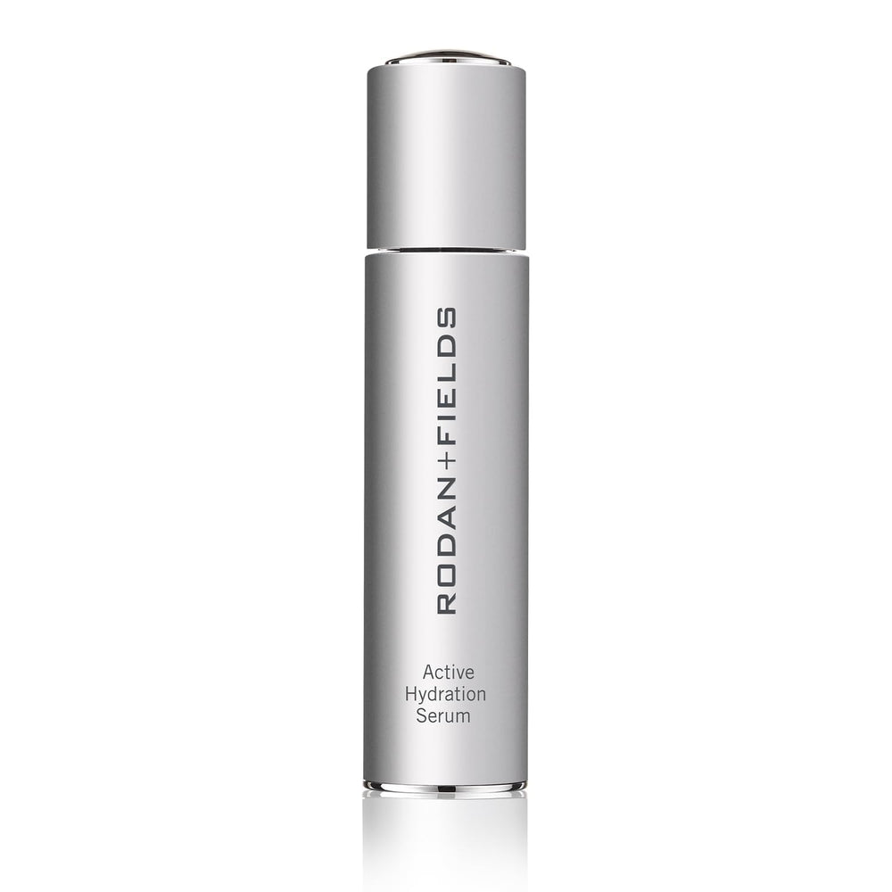 Rodan + Fields front bottle shot showing clean packaging and hydration benefit