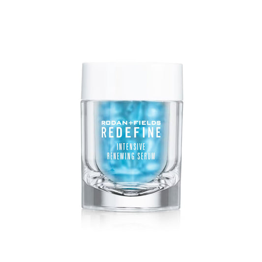 RODAN + FIELDS capsule front packaging highlighting product protection