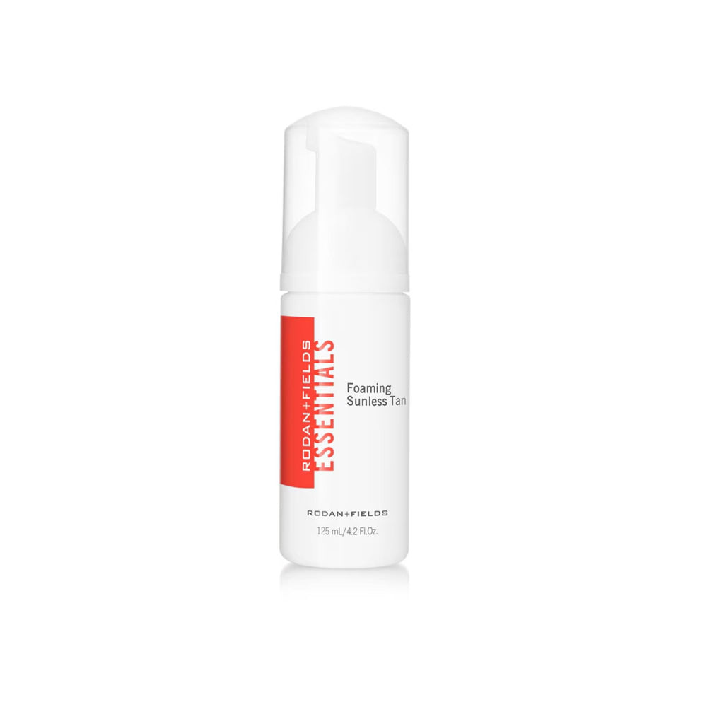 Rodan + Fields bottle front view showing label and compact 4.2 fl oz size for easy storage
