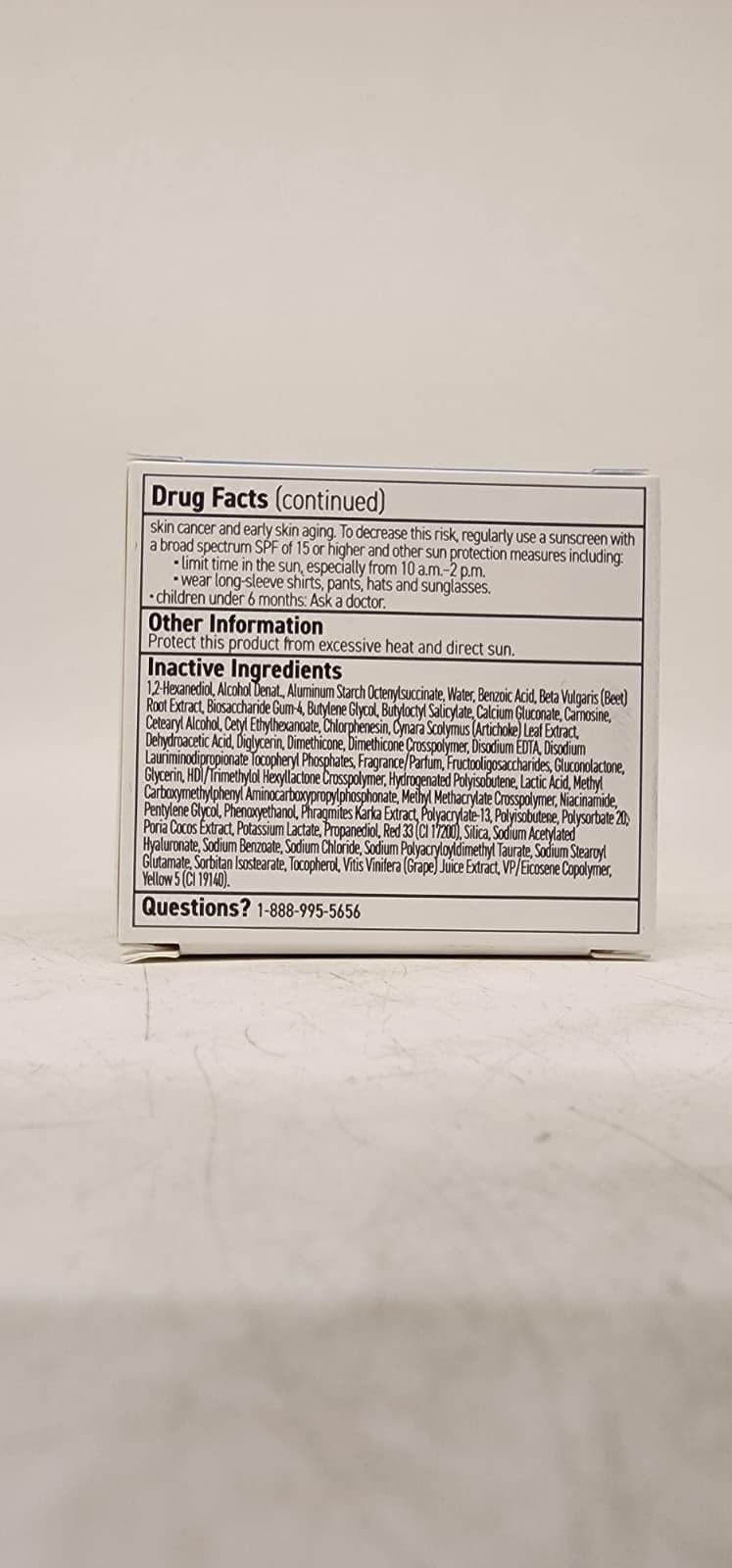 RODAN + FIELDS label close-up showing ingredients and product clarity