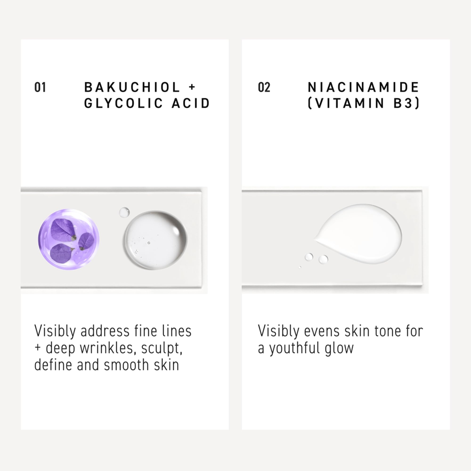 RODAN + FIELDS jar beside ruler showing size and travel‑friendly benefit