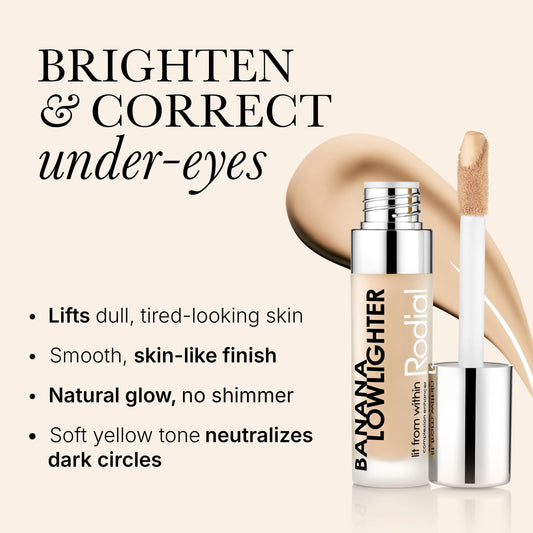 Rodial Banana Lowlighter precision applicator tip for targeted application