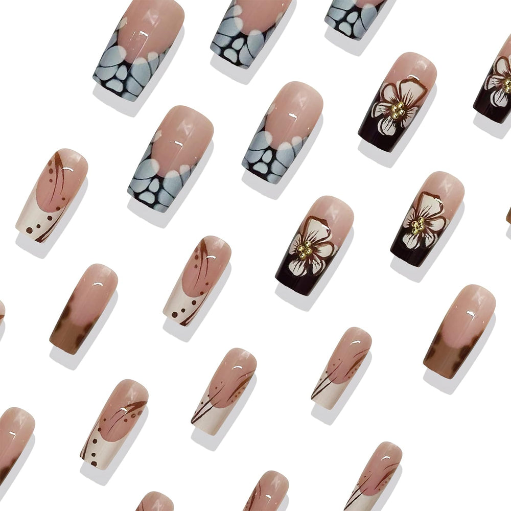 ROFIBUT leopard print accent nail textured close-up highlighting bold pattern and polished shine