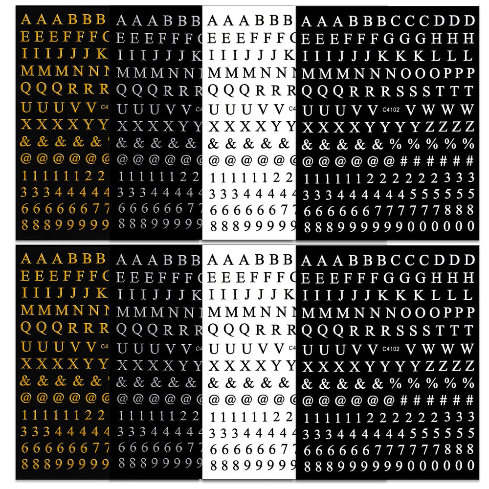 ROFIBUT close-up of gold and silver letters highlights fine 3D texture and shimmer
