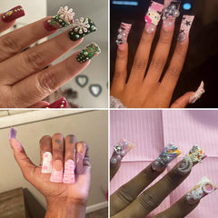Rofran clear tip with gel overlay highlighting smooth finish and true color display