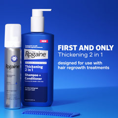 Rogaine rosemary oil ingredient close-up illustrating natural thickening benefit