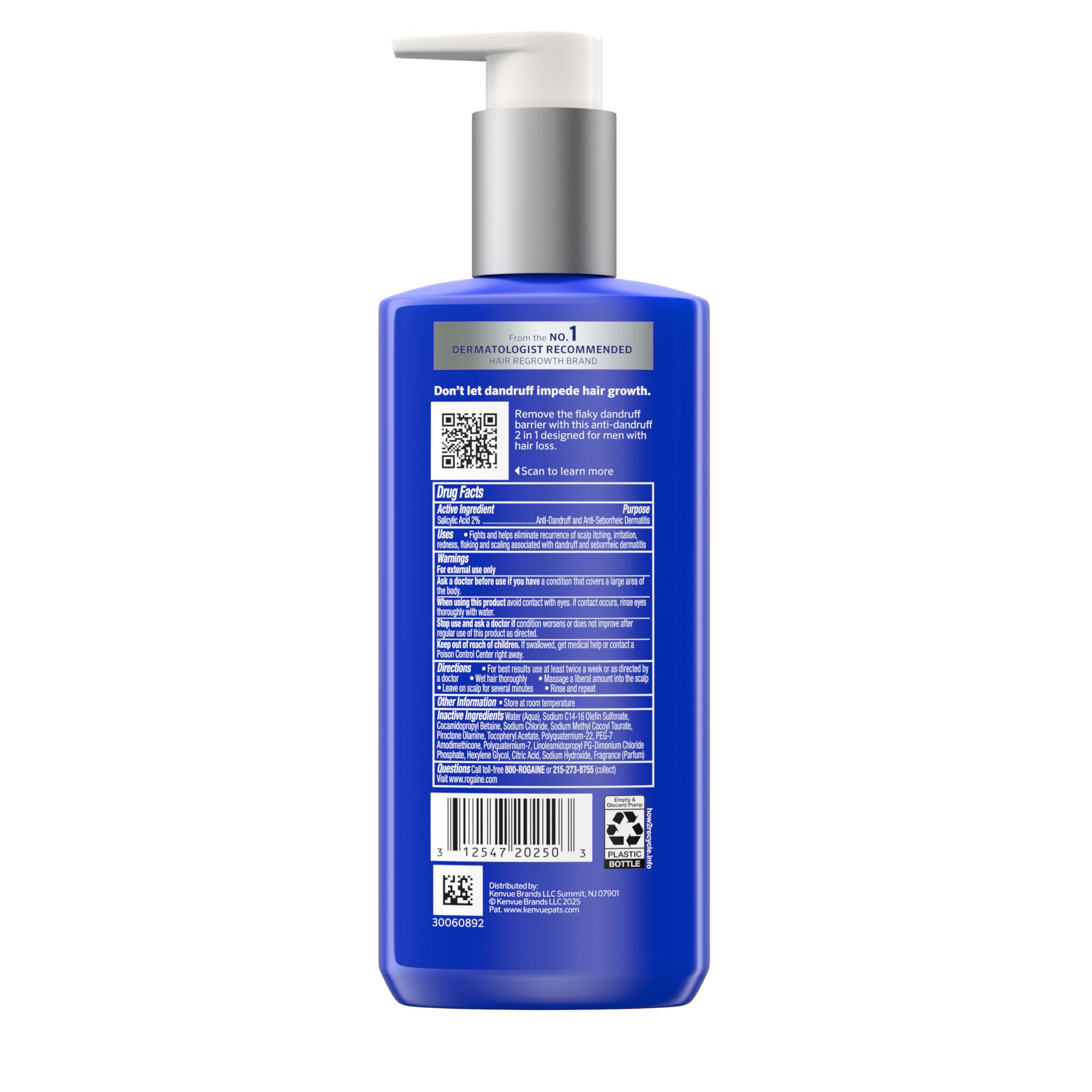 Rogaine on bathroom shelf in lifestyle setting for daily routine ease
