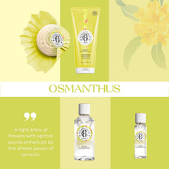 ROGER & GALLET aloe vera leaf beside bottle signaling hydration support benefit