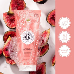 ROGER & GALLET close-up of label and cap highlighting premium packaging benefit