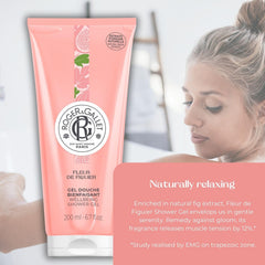 ROGER & GALLET bottle in hand for scale showing travel-friendly size benefit