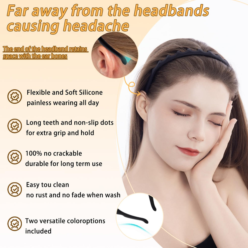 ROISDIYI headband held in hand showing real-world size comparison